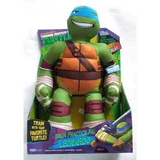 TEENAGE MUTANT NINJA TURTLES Leonardo Plush TMNT Playmates ระบบเสียงชำรุดคับ