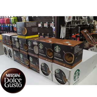 ✅ ถูกที่สุด ยกกล่อง ถูกๆเลย Starbucks / Nescafe Dolce Gusto แคปซูลกาแฟ สินค้าใหม่  ✅✅✅