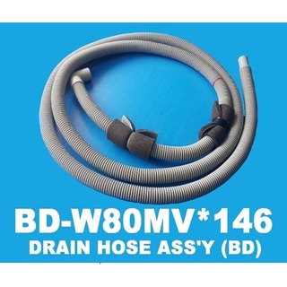 อะไหล่ของแท้/ท่อน้ำทิ้งเครื่องซักผ้าฮิตาชิ/HOSE DRAIN/Hitachi/BD-W80MV*146