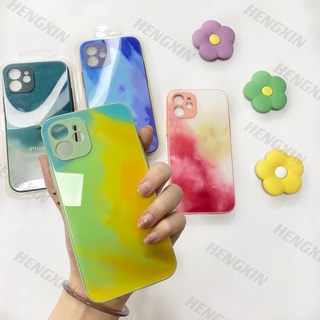 New stained glass for iP 8plus x xs xr xsmax 11 11pro 11promax 12 12promax plus lens all-inclusive shockproof phone case