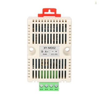 Flt RS485 เครื่องส่งสัญญาณอุณหภูมิความชื้น RS485 Modbus-TRU เซนเซอร์อุณหภูมิ และความชื้น XY-MD02