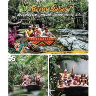 บัตรล่องเรือซาฟารีเวิลด์ River Safari