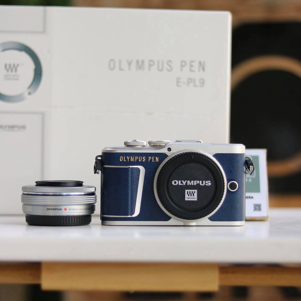 กล้อง Olympus PEN E-PL9 มือสอง + เลนส์ 14-42 mm อุปกรณ์ครบกล่อง