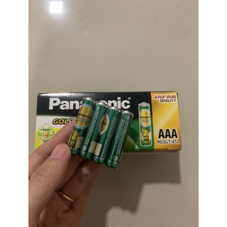 ถูกที่สุด!! ของแท้ ถ่าน Panasonic Gold AAA(3A) 1แพ็ค(4ก้อน) ถ่านวิทยุ ถ่านของเล่น ถ่านAAA ถ่านแพ็ค ถ่านพานาโซนิค