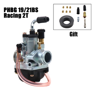 MOTOPARTS SHOP PHBG 19/21BS Racing 2T carburettor Motorcycle Carb for Yamaha YQ50 NS50 CS50Z