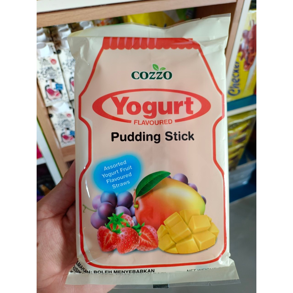 พร้อมส่ง เยลลี่สติ๊ครสโยเกิร์ต Cozzo yogurt pudding stick