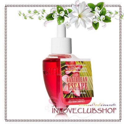 Bath & Body Works  Wallflowers Fragrance Refill 24 ml.  Caribbean Escape
