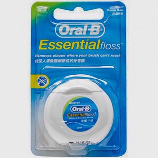 ออรัลบีไหมขัดฟัน เอสเซนเชียลฟรอส 50 เมตร Mint Waxed Essential Dental Floss