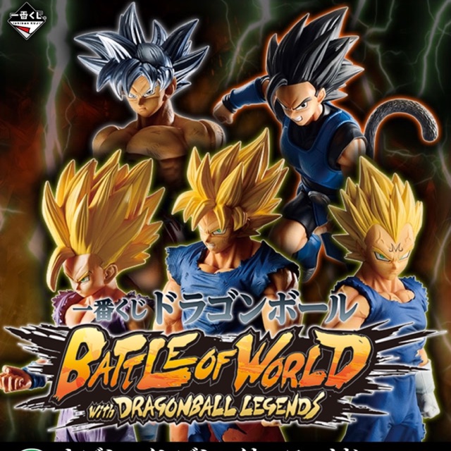 (ของแท้) Ichiban KUJI Masterlise DRAGON BALL Battle World Goku Vegeta Gohan Shalot Model Figure BANDAI โมเดล ฟิกเกอร์