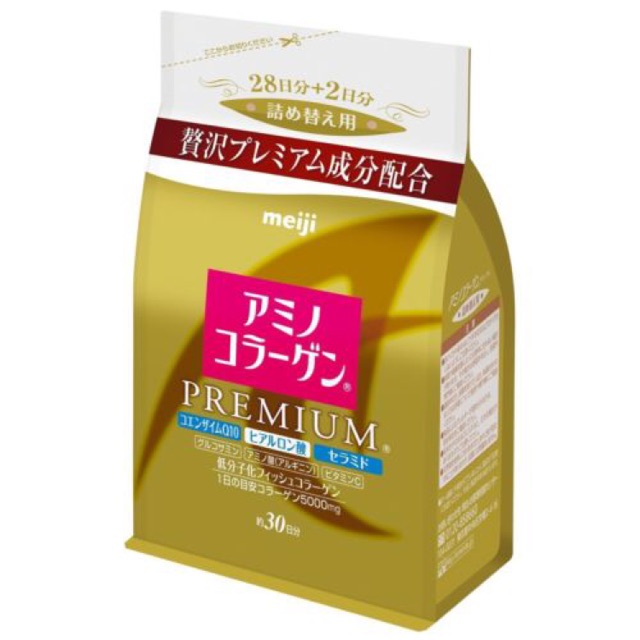 พร้อมส่ง Meiji Amino Collagen Premium รีฟิล