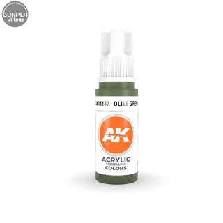 AK 3G Color Olive Green 17 ml AK11147 8435568303805
