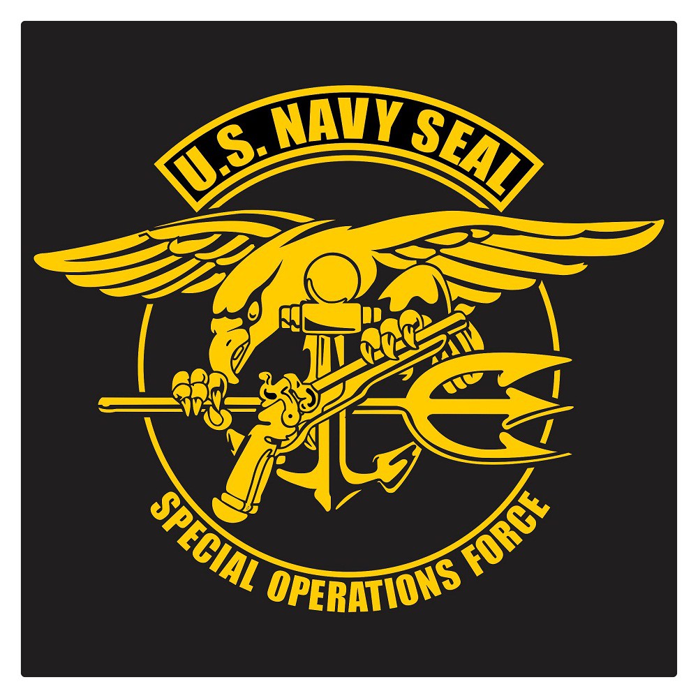 US Navy Seals ปฏิบัติการพิเศษ สติ๊กเกอร์ตัด