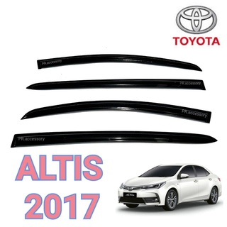 PR กันสาด TOYOTA ALTIS 2017