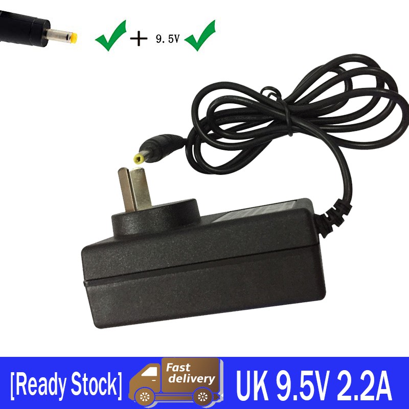 อะแดปเตอร์ 9.5V 2.2A สําหรับลําโพง Sony SRS-XB40 4.0*1.7 Power Charger