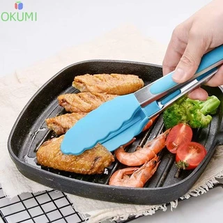OKUMI_SHOP ที่คีบอาหาร ที่คีบซีลิโคน ที่คีบผลไม้ ที่คีบสแตนเลส ที่คีบอาหารล็อคเก็บได้