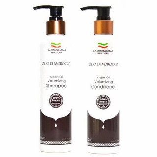 LAbrasiliana Olio Di Morocco Argan Oil shampoo + conditioner 250ml แชมพูและครีมนวดเคราติน