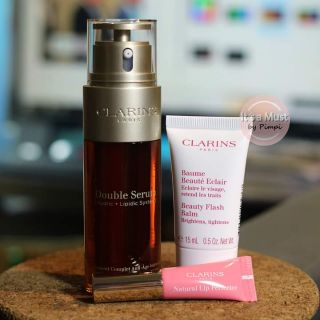 Clarings double Serum and the set