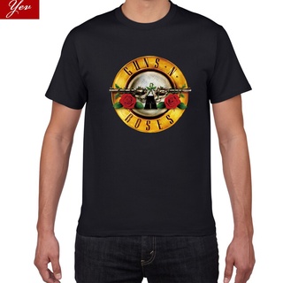 เสื้อยืด พิมพ์ลาย Guns And Rose Band Street แฟชั่นสําหรับผู้ชาย