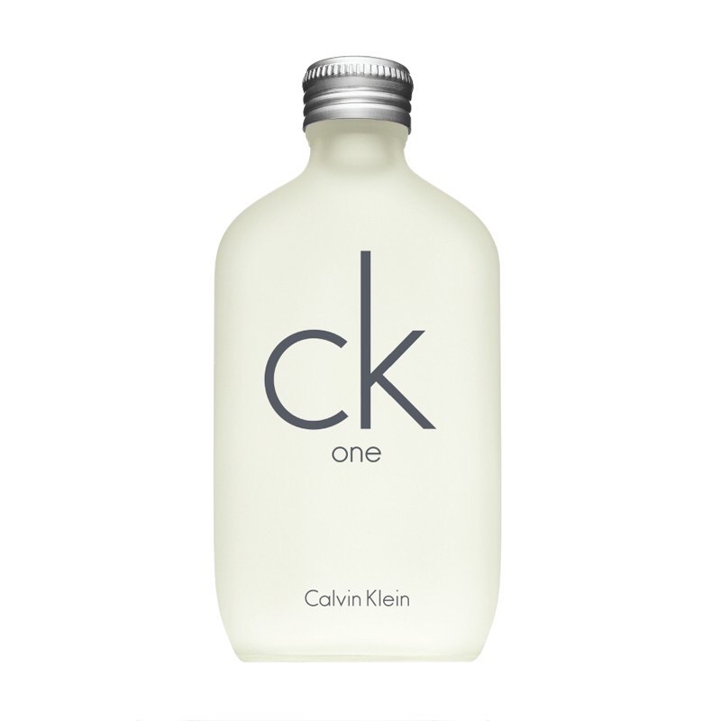 CALVIN KLEIN CK One Eau De Toilette 100ml (2,850 บาท) ขายเพียง 1,200 บาท กล่องจริง