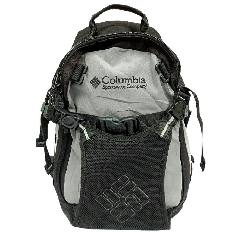 Columbia Mens Outdoor Backpack สีดํา สีเทา วินาที