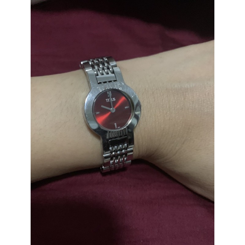 นาฬิกา สภาพสวย ใช้งานน้อย มือ2ยี่ห้อSovil Titus ซื่อจากcity chain thailand ราคาถูก ของแท้ พร้อมกล่อง