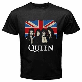 เสื้อยืดผ้าฝ้ายCOTTON เสื้อยืดคอกลมGildan เสื้อยืดผ้าฝ้าย พิมพ์ลายวงร็อค Queen Legendary ขนาดใหญ่ สําหรับผู้ชาย XQผ้าฝ้า