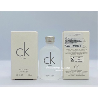 Calvin Klein ( CK ) Ck One eau de toilette 15 ml น้ำหอมแท้แบรนด์เนมเค้าเตอร์ห้างของแท้จากยุโรป❗️