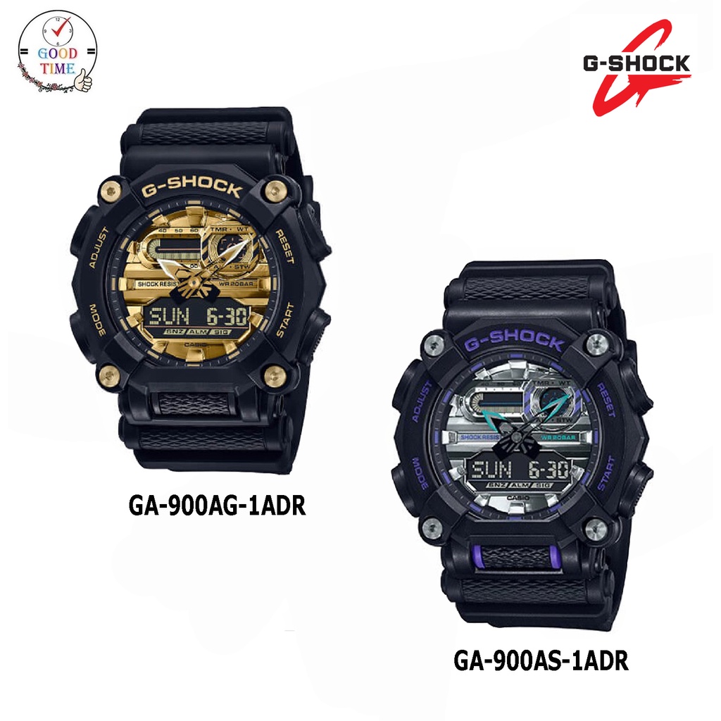Casio G-shock แท้ นาฬิกาข้อมือชาย รุ่น GA-900AG-1ADR,GA-900AS-1ADR (สินค้าใหม่ ของแท้ มีรับประกัน CMG)
