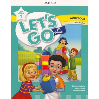 DKTODAY หนังสือแบบฝึกหัด LETS GO LETS BEGIN 1:WORKBOOK WITH ONLINE PRACTICE (5ED)