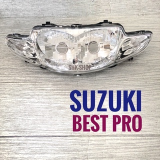 ชุดไฟหน้า Suzuki BEST PRO , ซูซูกิ เบส โปร 2004-429-00  ไฟหน้า มอเตอร์ไซค์