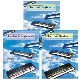 Alfreds Basic Chord Approach to Electronic Keyboards Lesson Book 1 2 3