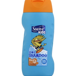 Suave Kids Surfs Up 2 in 1 Shampoo and Conditioner 355ml.