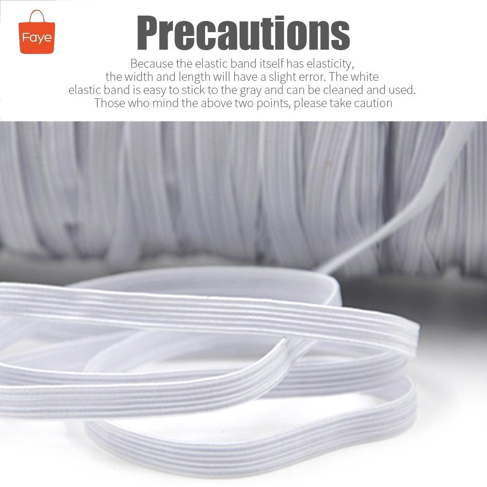 Woven Rubber Band Elastic Band Mask Band Satin Ribbon Double Face 98