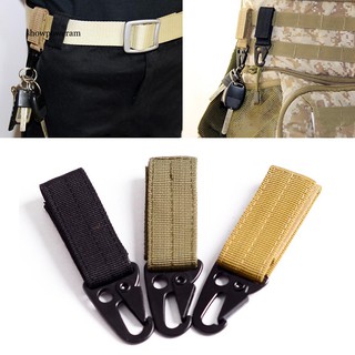 SPA_Tactical Webbing Molle Buckle Hanging Belt Snap Hook Outdoor Camping EDC Tool