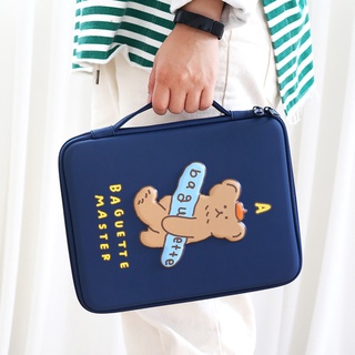 Brunch Brother Baguette Bear EVA Hard iPad Pouch 11 นิ้ว กระเป๋าใส่ไอแพด แท็ปเลต iPad sleeve Romane