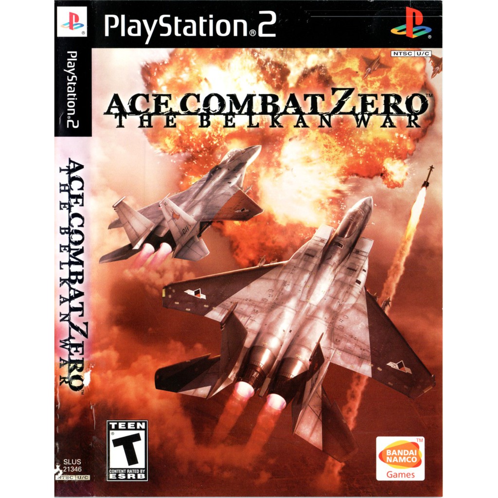 แผ่นเกมส์ Ace combat The Belkan War PS2 Playstation2 คุณภาพสูง ราคาถูก