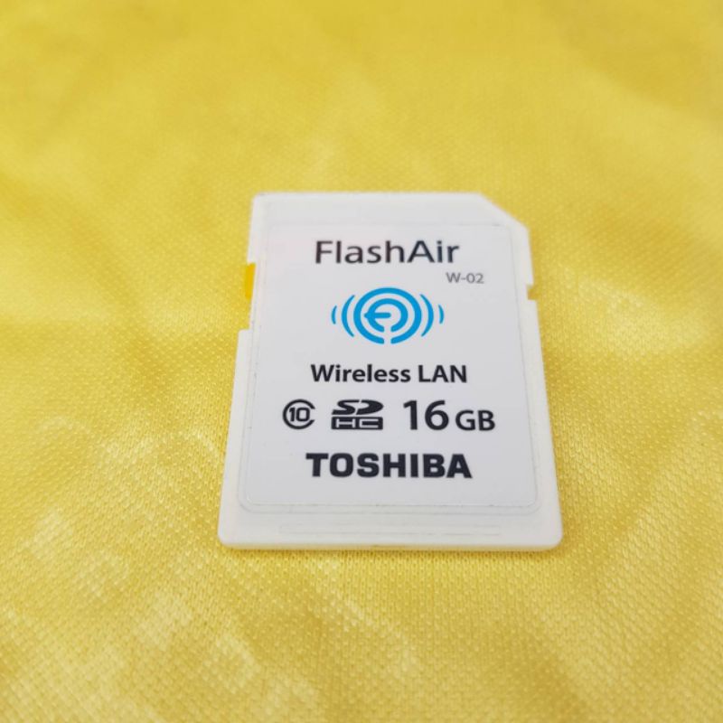 Toshiba FlashAir Wireless SD Card 16GB
