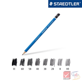 ดินสอดำ สเต็ดเล่อร์ Staedtler (ความเข้มHB,EE,B-6B)