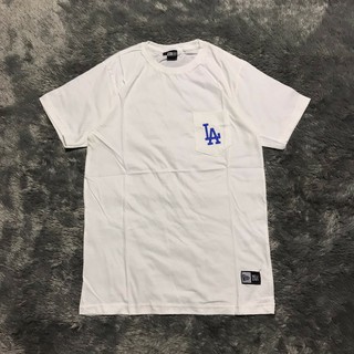 [S-5XL] เสื้อยืด ปักลายโลโก้ La Dodgers MLB พรีเมี่ยม