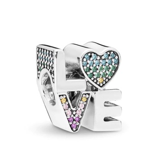 [พร้อมส่ง สินค้าแท้ 💯] Pandora Multi Color Love Charm