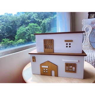 พร้อมส่ง ถูกที่สุด กล่องเก็บสายไฟ กล่องซ่อนปลั๊กไฟ กล่องใส่รางปลั๊กไฟ Minimal Wood Nordic Home