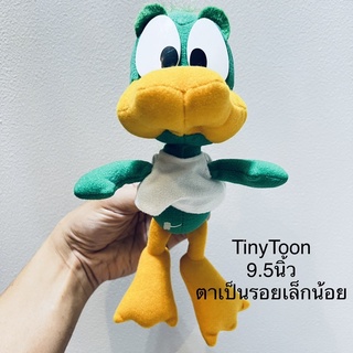 #ตุ๊กตา #เป็ด Witty Plucky Duck ใน #Looney #tunes Adventures #ขนาด9.5นิ้ว #สีสวย #ตาเป็นรอย #ลิขสิทธิ์แท้ #Warner #Bros