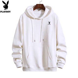 Playboy Hoodie Spring Fall Fashion Top Versatile Solid