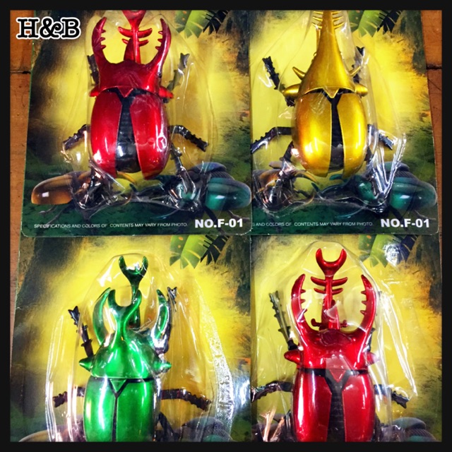 ของเล่น มีลาน ตัวด้วง แมลง ไขลานเดินได้ พลาสติกอย่างดี ของเล่นแมว TOYS โมเดลสัตว์