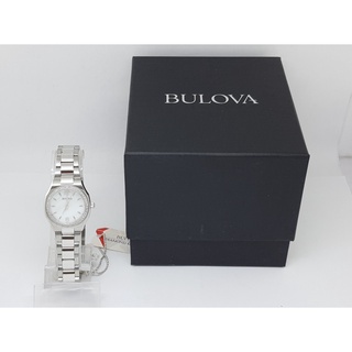 นาฬิกา BULOVA WOMENS 96R199 QUARTZ พร้อมกล่อง (สภาพดี)