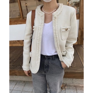 [𝗣𝗥𝗘-𝗢𝗥𝗗𝗘𝗥] 🍯 Tweet cardigan เสื้อคลุมแขนยาวผ้าทวีตตต