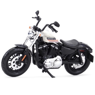 โมเดลรถมอเตอร์ไซค์HARLEY-DAVIDSON สเกล1:18 รายละเอียดสวยสมจริงเป็นงานโมเดลสำหรับตั้งโชว์