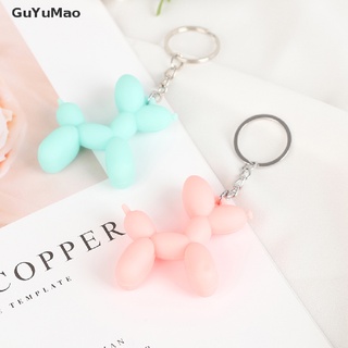 [cxGUYU] Cartoon Balloon Dog Keychain Ring Pendant Couple Key Chain Bag Pendant Gifts  PRTA