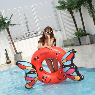 WIMPOOLFLOATS ห่วงยางแฟนซี ห่วงยางปีกผีเสื้อ 120 cm