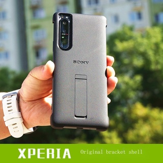 เคสโทรศัพท์มือถือ ป้องกัน พร้อมขาตั้ง ของแท้ สําหรับ Sony XPERIA 1 5 10 iii IV XQZ XQZ-CBBC CBCT CBBQ CBCC CBCQ mark 3 4